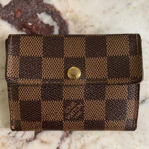 Louis Vuitton Damier coin/card case 100% authentic